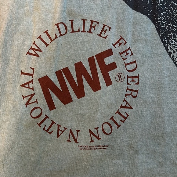 Vtg NWF all over duck print graphic T - Picture 2 of 5